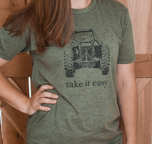 Take It Easy Tractor Tee